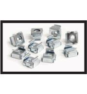 Cage Nuts – Floating Nuts for Panel and Frame Mounting in Automotive and Appliances – Steel Cage with Threaded Nut Insert, M4-M10 Threads, Zinc Plated for Misaligned Hole Tolerance and Vibration Resistance
